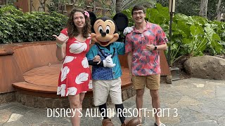 Disneys Aulani Makahiki Breakfast Characters Grill Out [upl. by Darcie]