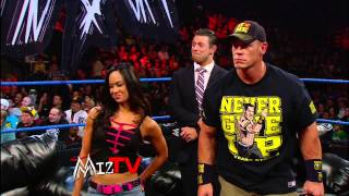 quotMiz TVquot with Special Guest John Cena SmackDown Nov 23 2012 [upl. by Leeda]