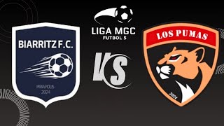 Biarritz vs Los Pumas  Abierto Serie D  Fecha 1 [upl. by Licko732]