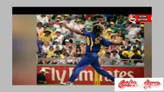 Malinga bowling action  slow motion [upl. by Mollee]