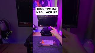 BIOS TPM 20 nasıl açılır windows11 pc shorts [upl. by Renee466]