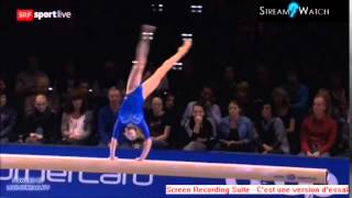 Daria Spiridonova  Beam  Swiss Cup 2014 [upl. by Hasina]