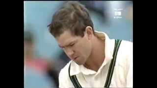 Javagal Srinath hits Ricky Ponting on face [upl. by Adest]