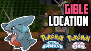 How to Catch Gible  Pokémon Brilliant Diamond amp Shining Pearl [upl. by Niletac]