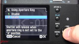 How to use a manual lens M K or M42 on a Pentax DSLR [upl. by Eeleak]