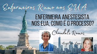 Live com Chandeli Ramos enfermeira anestesista nos EUA [upl. by Ailyn]