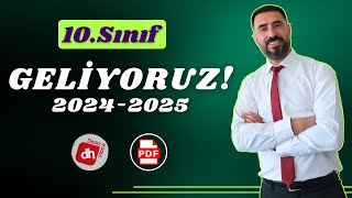 10SINIFLAR BAŞLIYORUZ🔥 2025 10Sınıf Edebiyat Konuları Neler [upl. by Neehsuan]