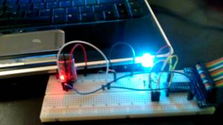 Controlling an RGB LED with the HC06 Bluetooth Module using Android OSArduino [upl. by Cristabel]