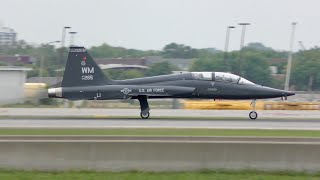 USAF T38 Unrestricted Climb at MSP [upl. by Fleda34]