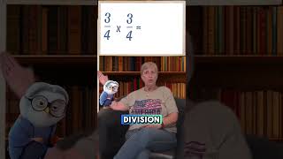 Dividing Identical Fractions math education mathematics mathtricks fractions [upl. by Troth]