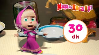 Maşa İle Koca Ayı  🍒 Reçel Günü 🍇 Paket 12 🎬 30 dk [upl. by Rabbi955]