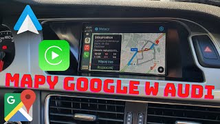 Android Auto  Apple CarPlay  MirrorLink  kamera cofania Audi A4 B8 MMI 2G High [upl. by Gautier633]