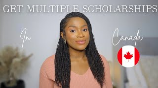 HOW I GOT MULTIPLE SCHOLARSHIPS AND FUNDING IN CANADA 🇨🇦 AS AN INTERNATIONAL STUDENTS  MARA ADIBE [upl. by Fadiman]