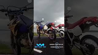 WattsonRoi HONDA CRM 250 AR amp HONDA MTX 125 R [upl. by Naesyar]