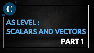 AS level Scalars amp Vectors Part 1 [upl. by Ader]