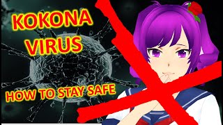 School Girls Simulator HOW TO STAY SAFE DURING THE KOKONA VIRUS PARODY [upl. by Brandon]