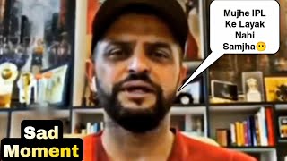 Suresh Raina CRYING after being UNSOLD in IPL AUCTION 2022🥺  FULL INTERVIEW [upl. by Narton885]