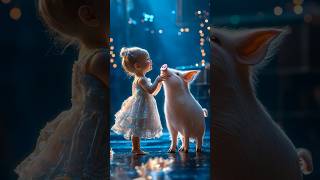 A Baby Fuses with A Pig on AGT americagottalent agt magic talent shorts [upl. by Baggott]