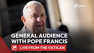 LIVE from the Vatican  General Audience with Pope Francis  November 13th 2024 [upl. by Ahsinyar]