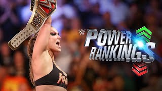 Ronda Rousey seizes the throne WWE Power Rankings Aug 26 2018 [upl. by Harper424]