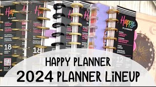 Happy Planner 2024 Planner Lineup [upl. by Eirovi474]