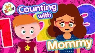 Counting with Mommy  Kids Learn to Count Song [upl. by Drabeck926]