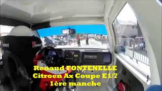 Fontenelle Renaud course de cote Alle Sur Semois 2017 Citroen Ax Coupe [upl. by Service]