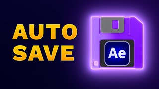 💾 GUARDADO AUTOMÁTICO en After Effects  Recupera tu proyecto [upl. by Eeryn469]