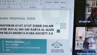 Relevansi Tafsir AyatAyat Zuhud di Era Society 50 [upl. by Llaccm]