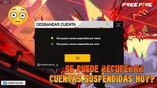 Garena Confirmó Desbaneo de Todas las Cuentas en Free Fire Latam ¿Por fin 😳 [upl. by Brynne185]