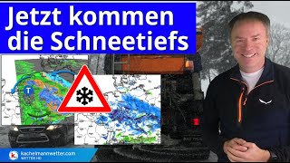 Jetzt kommen die Schneetiefs  Wilde Winterwoche [upl. by Yelsehc723]