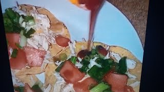 CHICKEN TOSTADAS TUESDAY 😋 foodie goodeats [upl. by Naj]