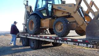 Loading the Backhoe [upl. by Crin631]