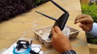 DLink DIR605L Wireless N300 Cloud Router Unboxing [upl. by Giliana]