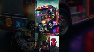 Avangers But FIRE TRUKS 🚒 🔥 All Characters2024💥SUBSCRIBE [upl. by Aratas]