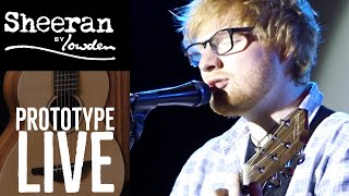 Ed Sheeran Playing Prototype W04 Sheeran By Lowden  Live [upl. by Alag]