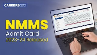 NMMS Admit Card 202324 Released  Know How to Download  NMMS Exam 202324 [upl. by Pavlov]