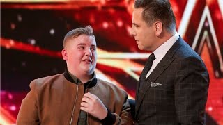 Kyle Tomlinson Wowed The Judges With His Singing And Prompted David Walliams Press Golden Buzzer [upl. by Sirama]