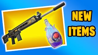 The NEW Flowberry Fizz and Enforcer AR in Fortnite Chapter 5 [upl. by Spear]