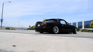 Mazda Miata Catless Exhaust [upl. by Yedsnil]