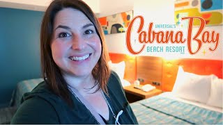 Staying in a Newly Refurbished Exterior Family Suite and the Icons Bar at Cabana Bay Resort [upl. by Plantagenet]