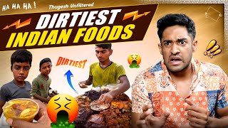 Dirtiest amp Worst Street Foods of India 🤮 [upl. by Ayardna]