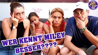 Wer kennt Miley besser Lieblingssong  Family Fun [upl. by Attelrak938]