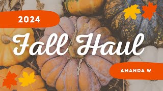 2024 Fall Haul Kirklands Marshalls Hobby Lobby and Walmart [upl. by Pickar]