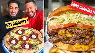 🍕 On teste la PIZZA la  LIGHT et le BURGER le  FAT  🍔  VLOG 1423 [upl. by Ahseyi234]