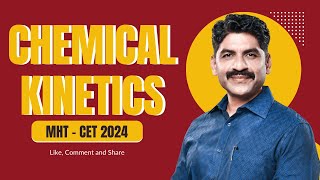 Chemical Kinetics  Chemistry  MHTCET 2024  Sahyadri Tutorials [upl. by Madda]