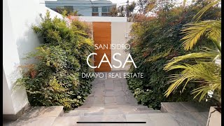 CASA EN VENTA SAN ISIDRO  FT ADRIAN DE LA PUENTE [upl. by Akino]