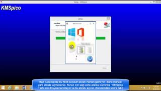 KMSpico Kurulumu Türkçe Son Sürüm Windows 881 ve Office 2013 Etkinleştirme Programı [upl. by Gamin]