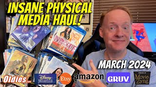 MASSIVE MOVIE HAUL  March 2024 [upl. by Bern]