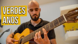 Verdes Anos  Aula de Viola de Fado [upl. by Attelahs]